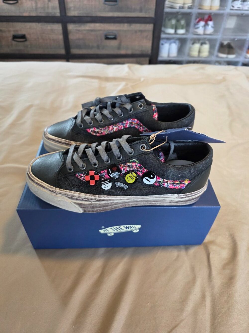 Vans Premium LX Old Skool 36 'Souvenir' - Faded Black - Black / 8.5